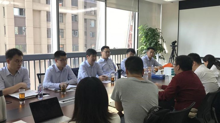 担保集团副总经理赵德军一行赴成都市与华英证券、华西证券进行业务洽谈交流