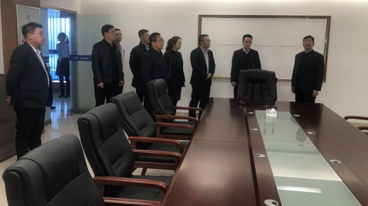 公航旅集团纪委书记赵磊一行赴庆阳调研指导工作