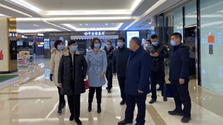 金融资本公司董事长谢昕一行赴兰州新区调研指导工作