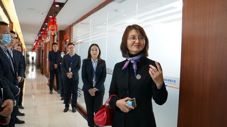 李超总经理到担保集团检查节前安全生产和疫情防控落实情况