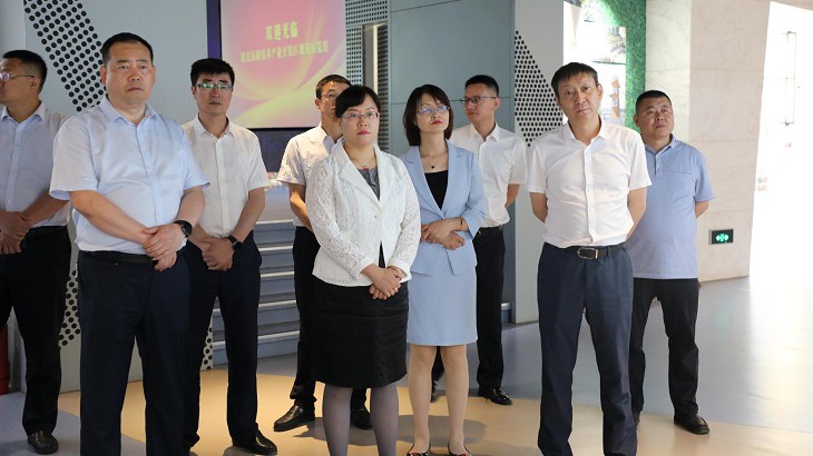 金资集团党委书记、董事长谢昕一行赴延安进行业务交流