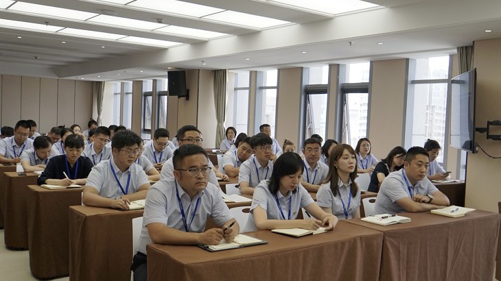 担保集团组织观看中国融资担保业协会第四期线上业务培训