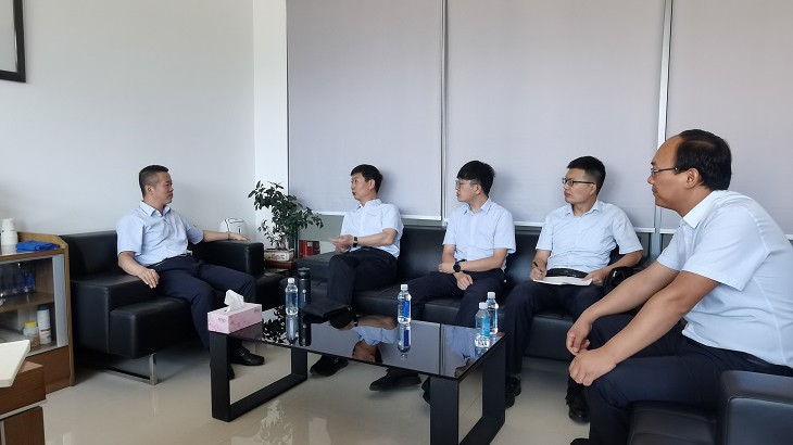 担保集团副总经理赵德军一行 赴张掖分公司调研指导工作