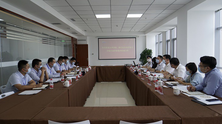 永州零陵及财信证券领导一行赴公司洽谈合作