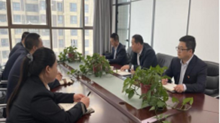 担保集团党总支书记、董事长、总经理 邹明升赴河东地区开展调研指导工作