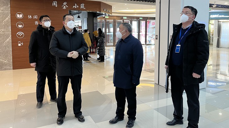 担保集团董事长邹明升一行赴兰州新区重点企业开展调研