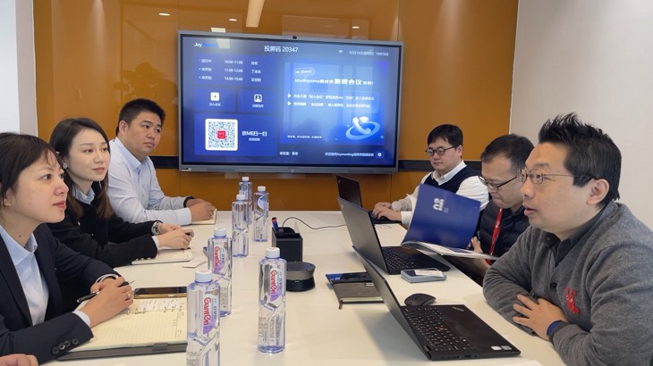 甘肃担保集团与京东宜票、随信云链、三潭科技洽谈商票业务合作