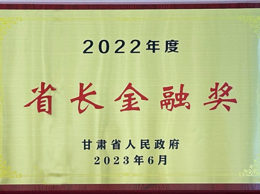 2022年度省长金融奖