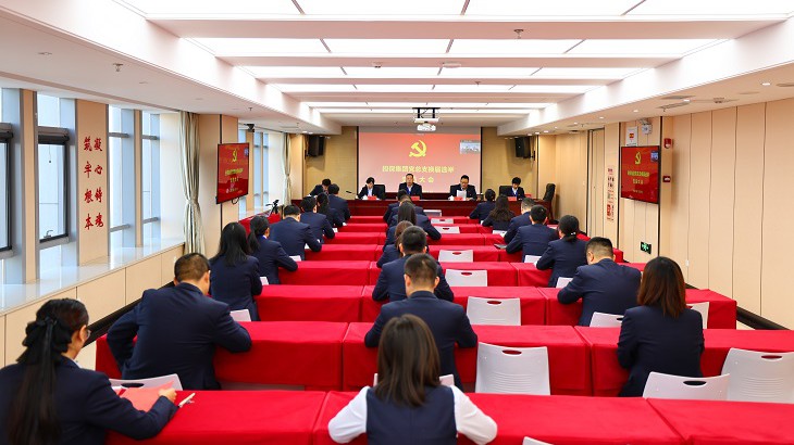 党建引领聚合力 强基固本赋新能  ——担保集团党总支召开换届选举党员大会