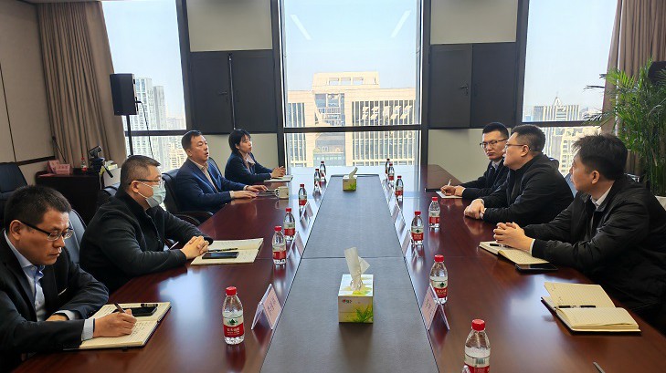 担保集团经营层领导赴山东、上海等地开展业务洽谈交流