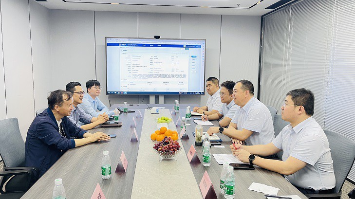 甘肃担保集团董事长邹明升赴深圳高新投、深圳元明科技交流学习