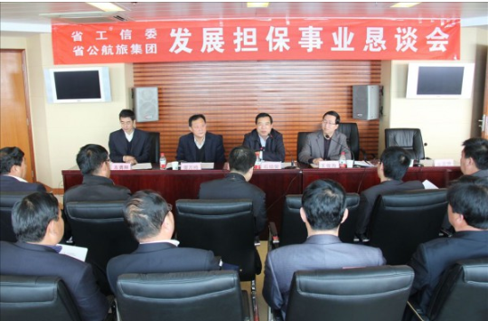 省公航旅集团正在研究在我省主要贫困县设立担保机构事宜