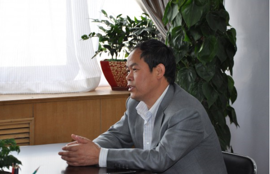 省中小企业信用担保有限公司谭继勤总经理来我司考察