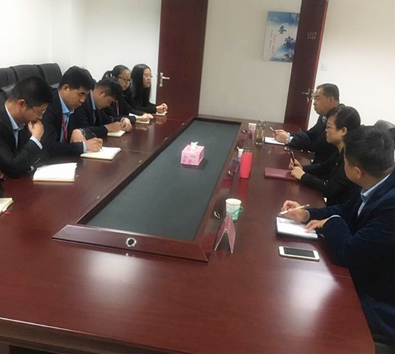 公司总经理谢昕一行赴定西公司调研指导工作