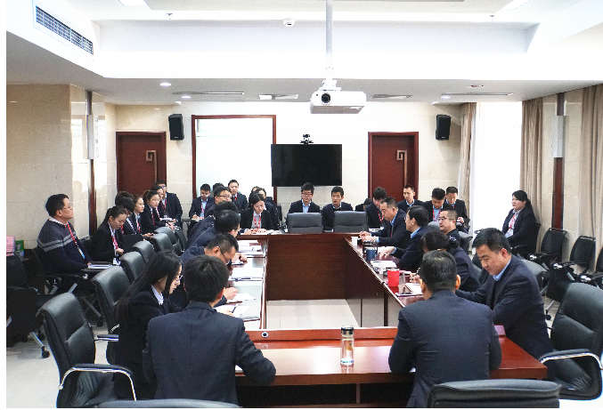 甘肃省金融资本管理有限公司董事长马万荣调研指导公司工作