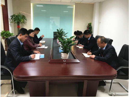 谢昕总经理一行赴定西公司考察调研