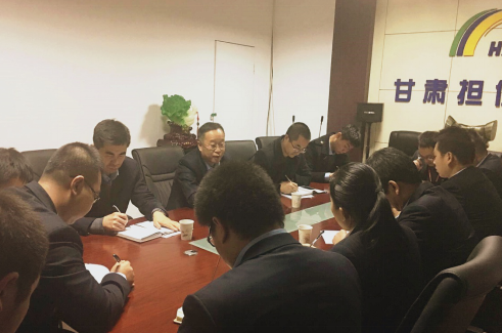 金融资本管理公司党委书记杨建军一行赴酒泉分公司指导调研