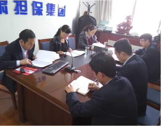 省融资担保集团总经理谢昕赴张掖分公司调研