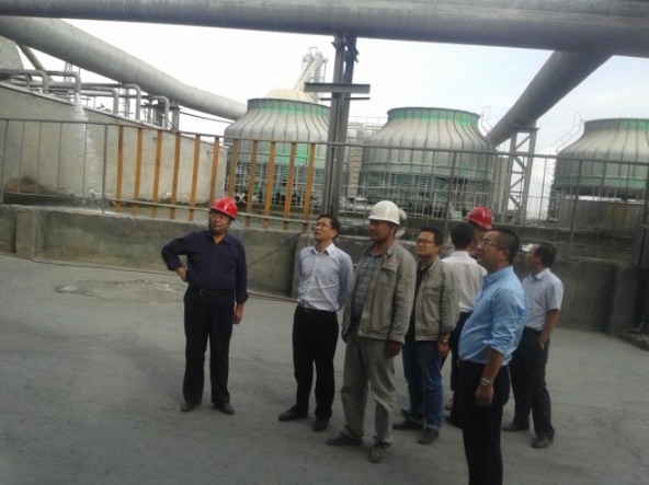 集团公司董事长马万荣在金昌公司调研指导