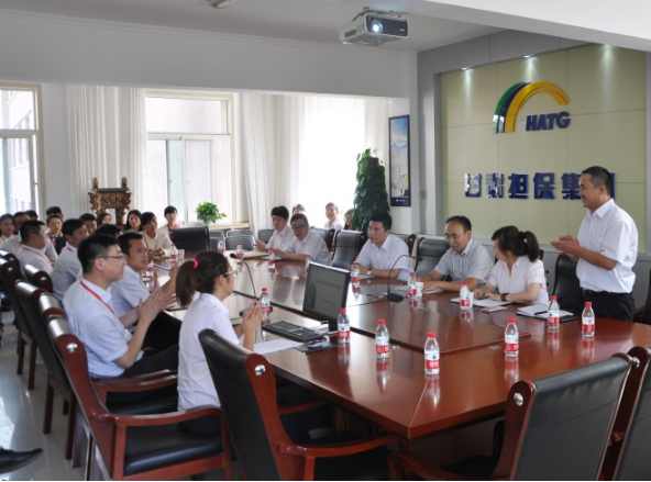 省融资担保集团邀请邮储银行进行交流培训