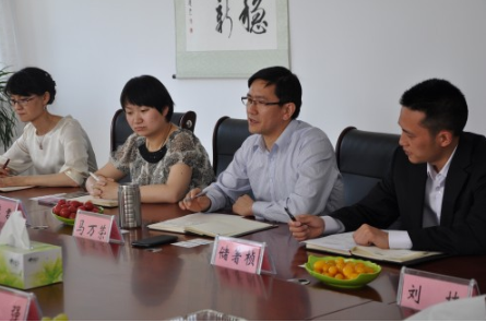 吉林省信用担保投资有限公司董事长何志福来我司考察