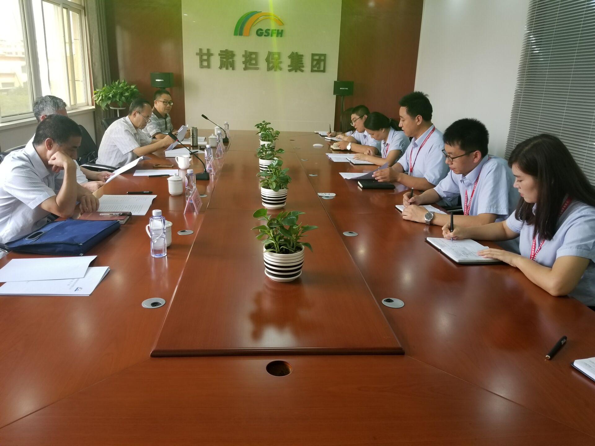 省属国有企业第五监事会主席段昌盛一行调研金昌公司