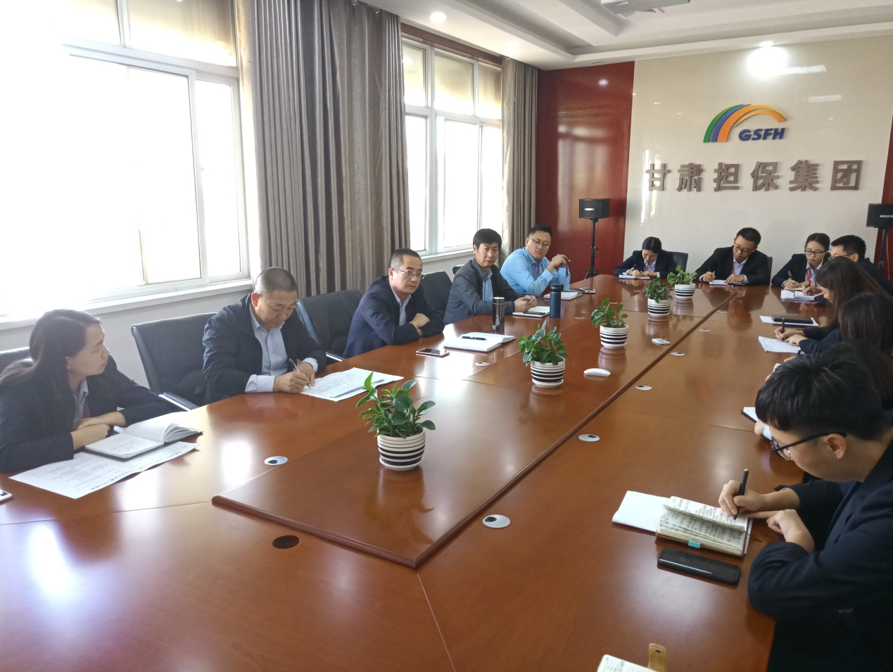 甘肃金融集团纪委书记马明军一行赴金昌公司调研指导工作