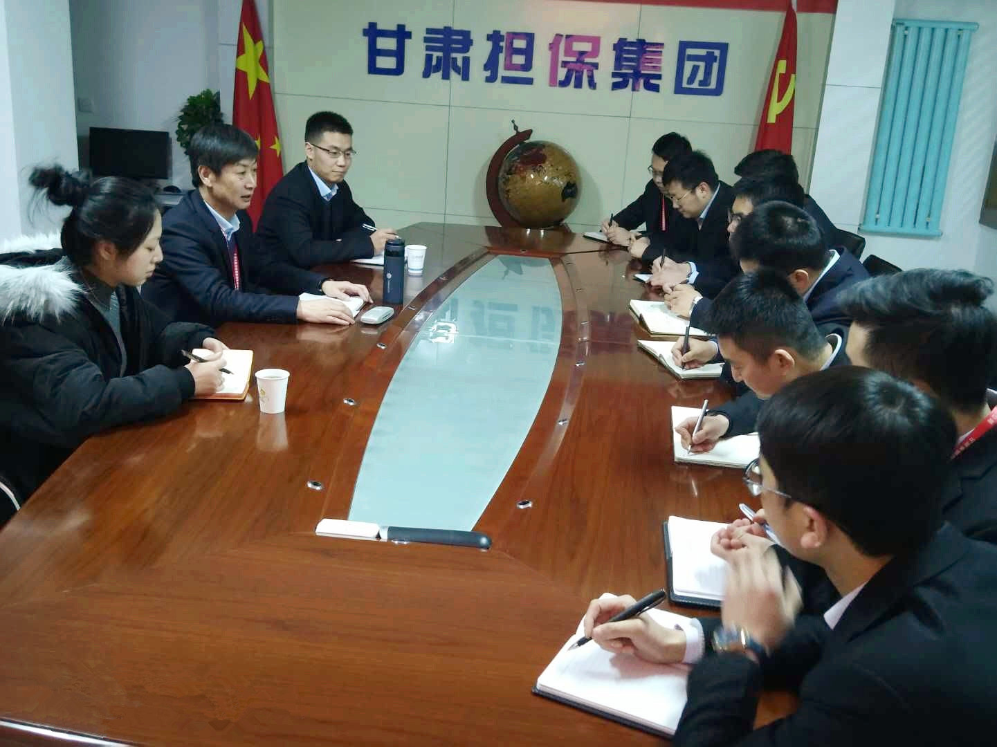 担保集团副总经理、工会主席赵德军一行调研天水、陇南分公司、定西公司