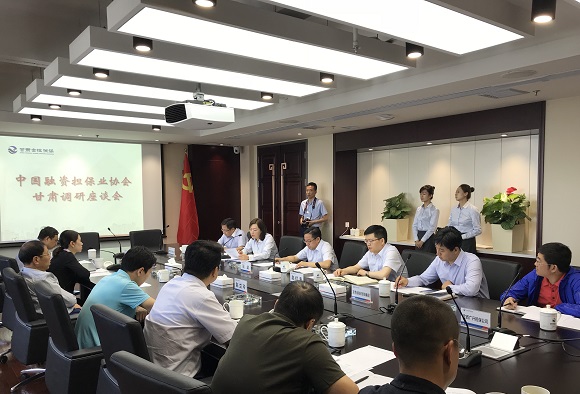 担保集团受邀参加中国融资担保业协会甘肃调研座谈会