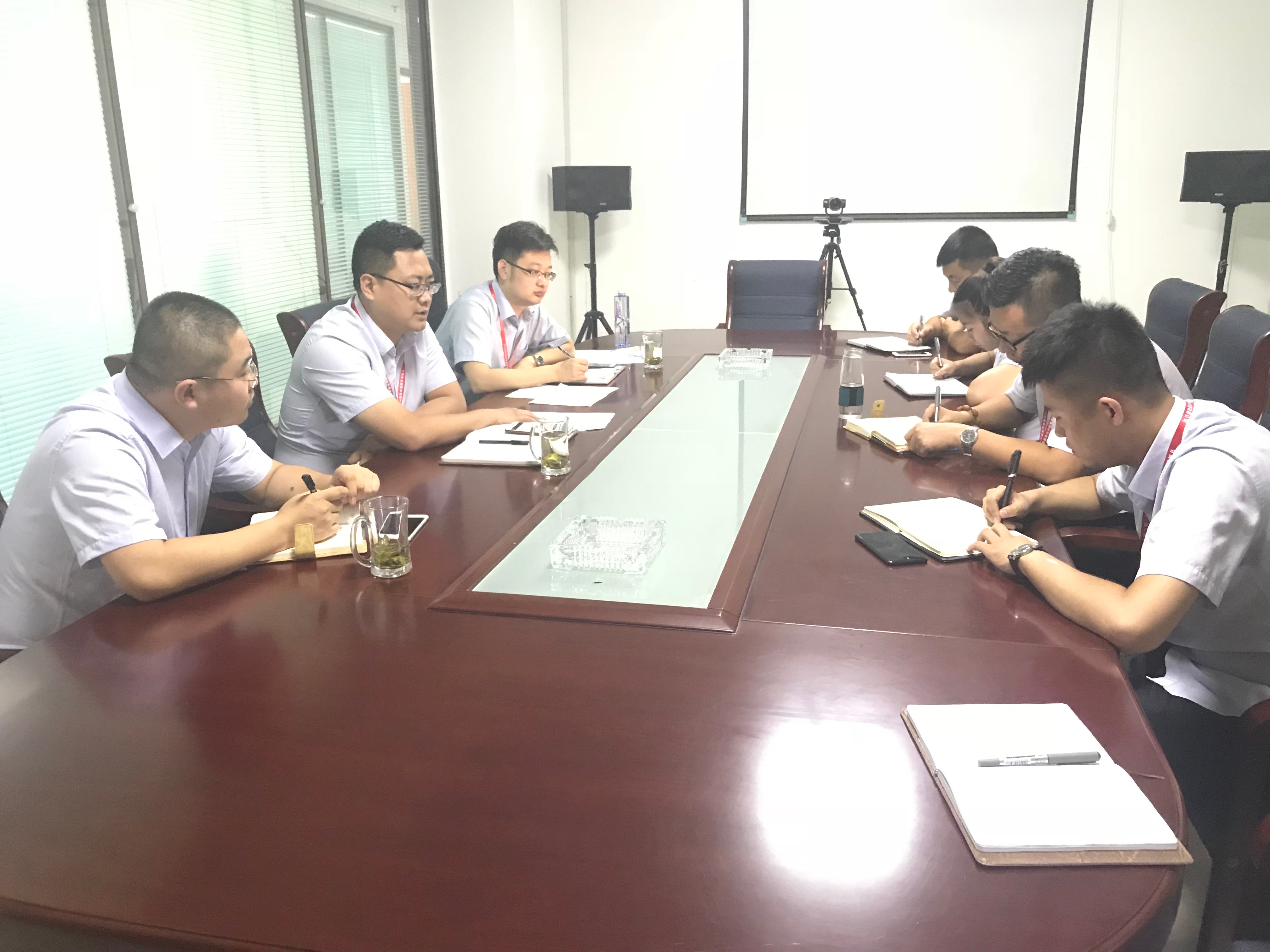 担保集团领导赴兰外公司指导调研